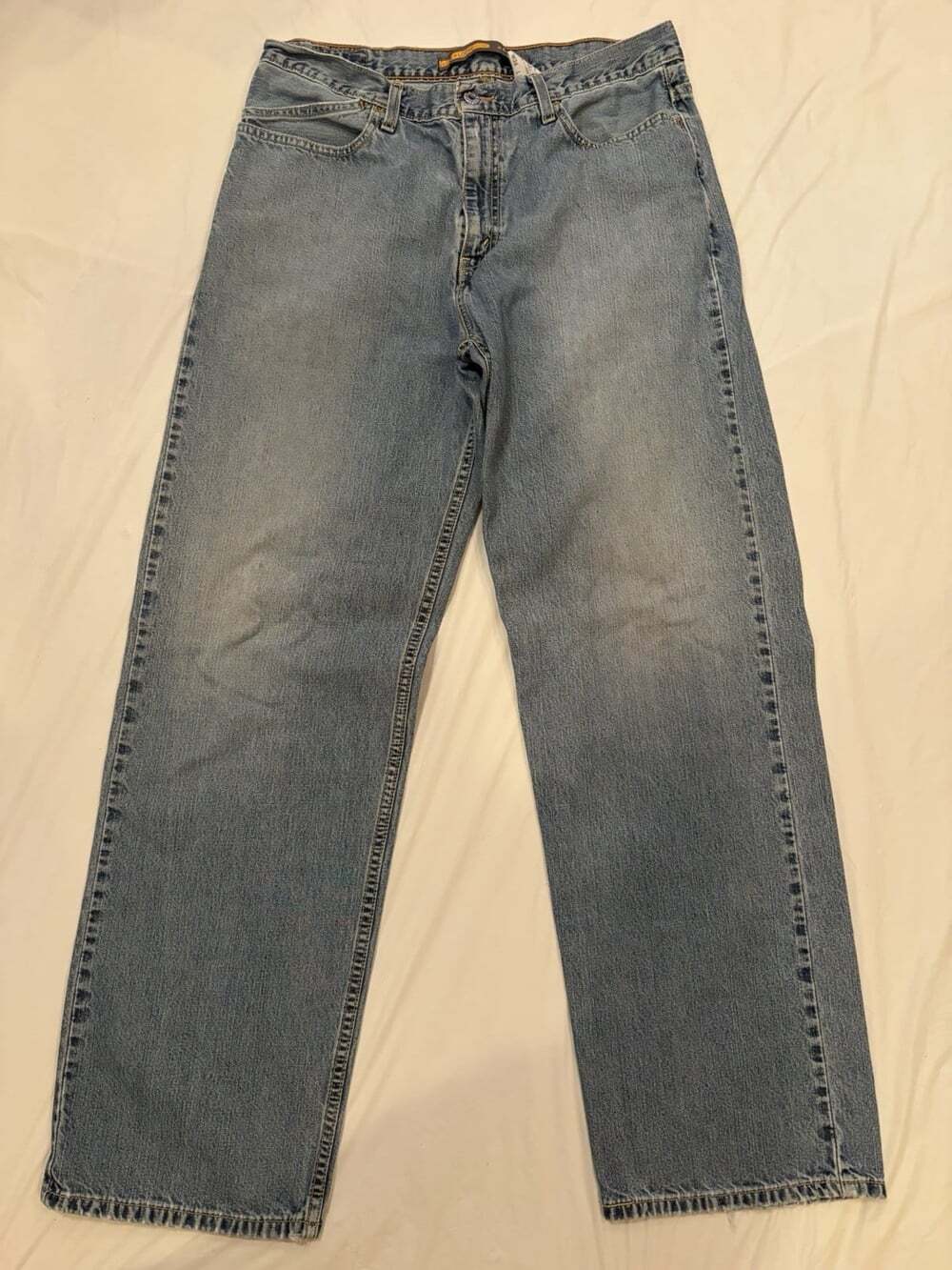 Levi’s Jeans Men’s 34x34 Blue Light Wash Silvertab Low And Loose